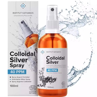 美国代购Colloidal Silver Liquid 3.4 fl oz Spray ● Bioactive