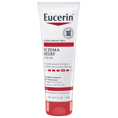 美国代购Eucerin Eczema Relief Cream, Full Body Lotion for Ec