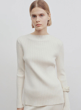 THERSTUDIO ROW 针织衫上衣女打底衫长袖外穿套头T恤薄款套头衫