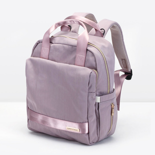 妈咪包包双肩包背包大容量母婴包外出轻便小号时尚妈妈包收纳防水