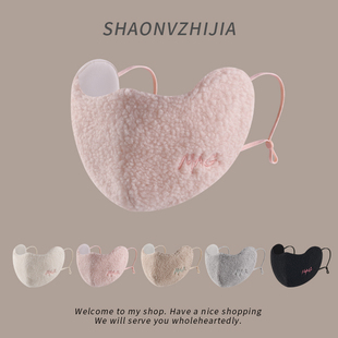 保暖口罩冬季 冬天防寒防风防冻女高颜值御寒骑行加绒加厚2025新款