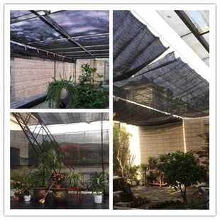 遮阳网防晒网原料生产无异味加密加厚遮光网家用汽车阳台窗户庭院