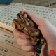 精品文玩礼品天禄貔貅 澳洲檀香木雕刻工艺檀木实木手把件把玩中式