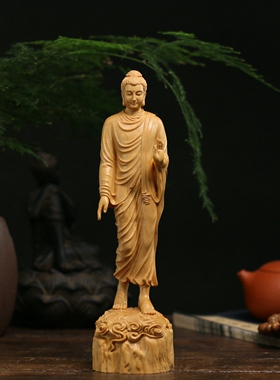 【居舍】黄杨木雕犍陀罗释迦牟尼