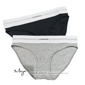 女士提花罗纹比基尼内裤 国内代购 CK内衣25春夏新款 QF8022AD