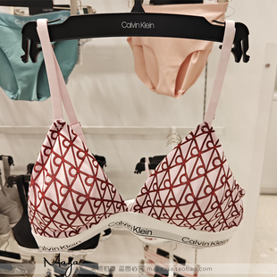 国内代购 CK内衣25秋款 摩登引力带女士软支撑可卸垫三角文胸