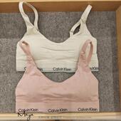 CK内衣25春夏女士可卸垫无钢圈背心式 摩登引力带 文胸QF7985AD