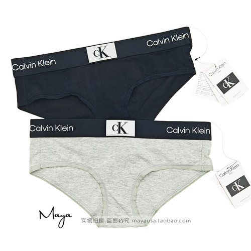 国内代购Calvin Klein CK女士96系列提花棉质三角内裤QF7295AD