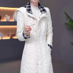 高档三防免洗夹棉加厚两件套连衣裙2025冬季 保暖显瘦外套裙子 新款