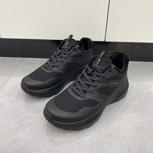 2025冬季新款男款运动休闲加棉男款休闲舒适百搭男鞋系带轻便加绒