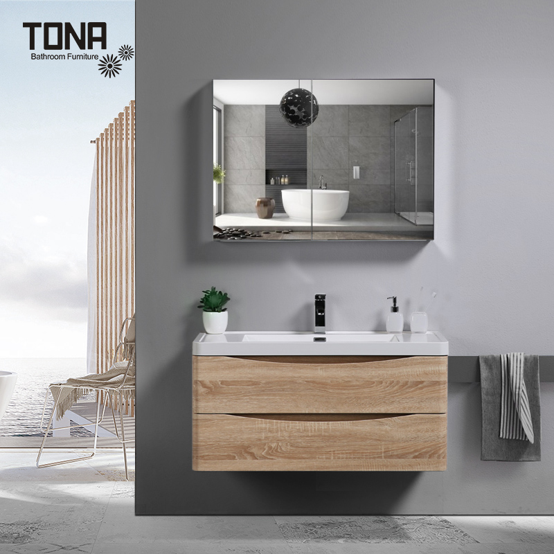 Tona北欧现代简约浴室柜洗手盆