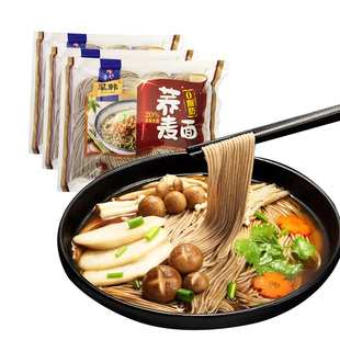 凤韩荞麦面速食拉面粗粮日式方便速食宿舍食品袋装杂粮挂面面条