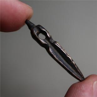 小年份精品西藏金刚杵普巴橛迷你小杵橛吊坠配件项坠手串散珠配饰