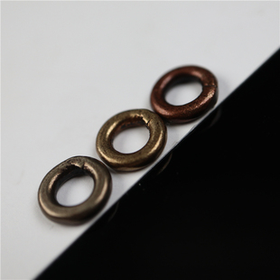 10mm西藏藏式三色铜小铜环文玩佛珠念珠记数吊环垫片隔珠闭口环