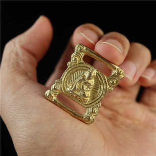 精工清晰复刻西藏式经书扣吊坠释迦摩尼款藏式民族风包挂坠配饰件