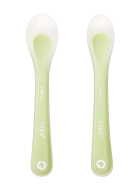 十月结晶辅食硅胶软勺2支装
