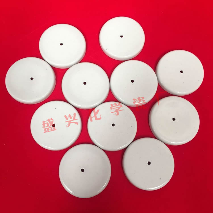 唐山盛兴瓷厂  G值坩埚盖 陶瓷罗加埚盖子 粘结指数坩埚盖