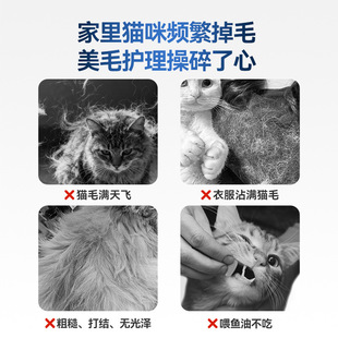 2026笑宠B78鱼油猫粮预防掉毛改善毛发粗糙全阶通用猫粮试吃100g