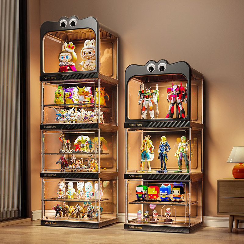 卡通手办柜●可分层●高清透展示