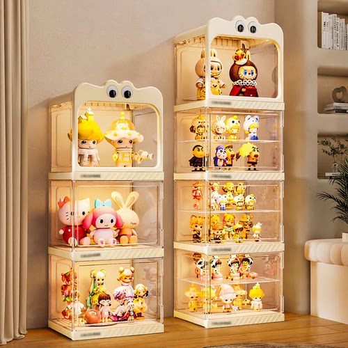【可分层●萌眼造型】盲盒展示柜
