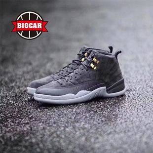 153265 601 Jordan 007 113 005 灰麂皮金 AJ12 Air BIGCAR