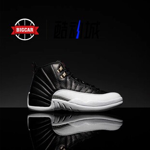 Air Jordan 银扣 AJ12 季 黑白 2022年 006 CT8013 后赛