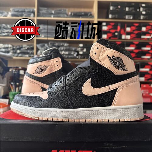 JORDAN1黑粉休闲篮球鞋