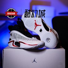 AIR JORDAN 36 PF AJ36 白蓝男子气垫实战篮球鞋 DA9053-100 101