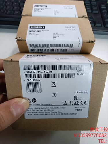 (胜发设备）6ES7231-5ND32-0XB0西门子S7-1200 P电
