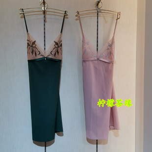 伊维斯2022春夏新款女士家居服性感吊带睡衣睡裙10310784