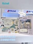 Richell利其尔snoopy联名款 宝宝辅食碗餐盘叉勺 成长进阶水杯套装