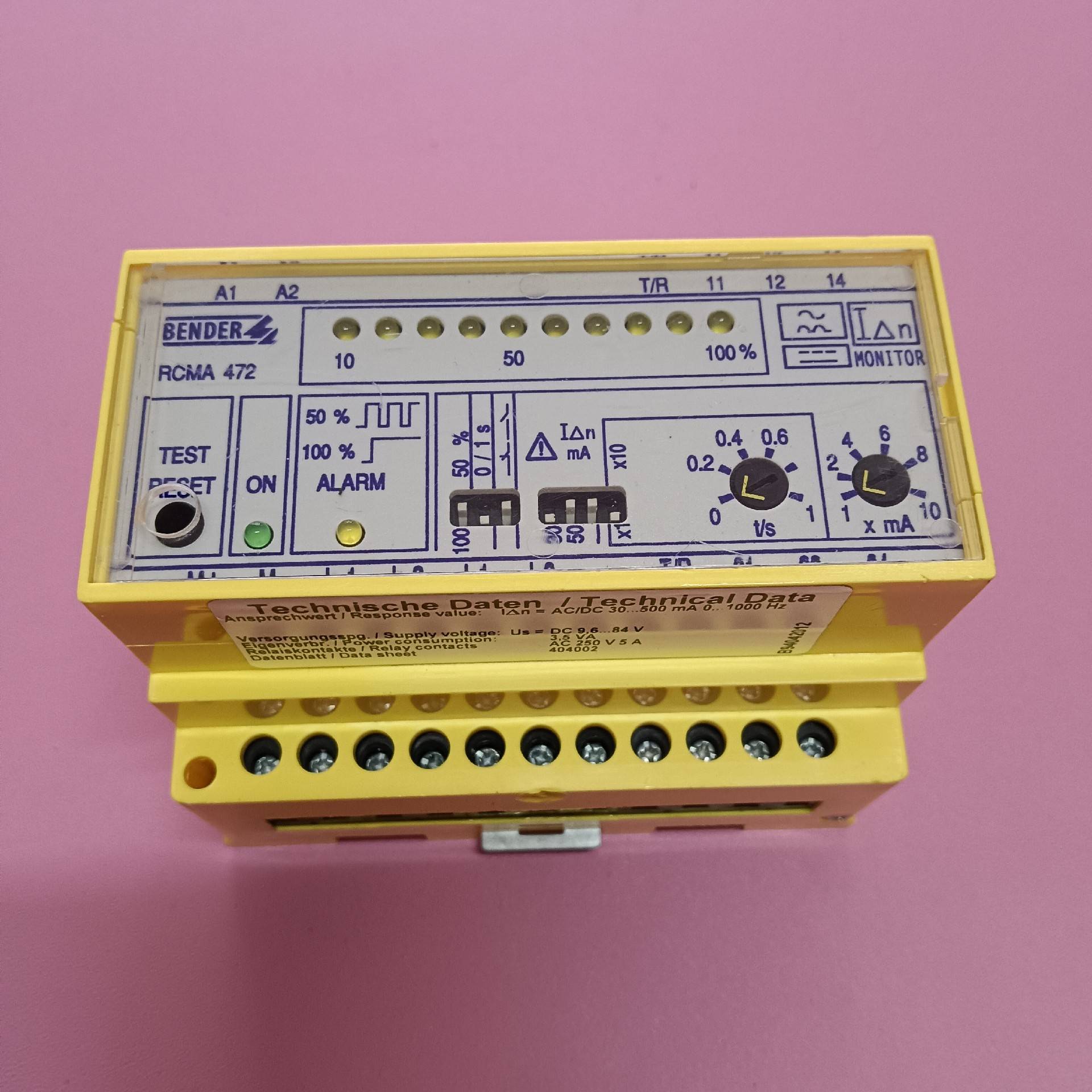 议价-RCMA472LY-21，本德尔 设备拆机 功能测试包