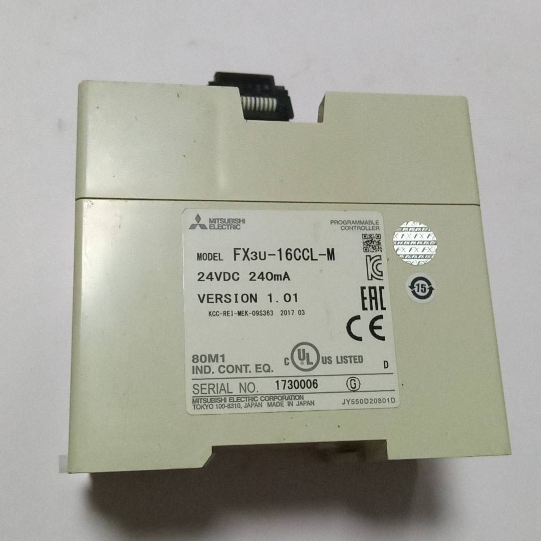 议价-正品三菱 FX3U-16CCL-M，功能正常！成色漂