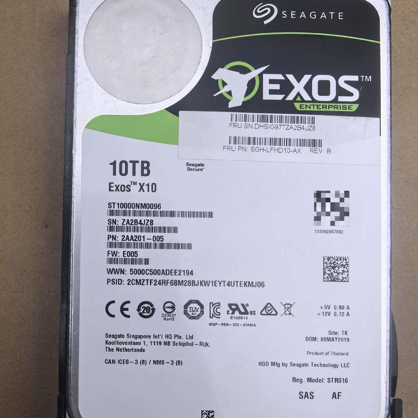 议价-NEW HDS Exos X10 SGH-LFHD10-AX