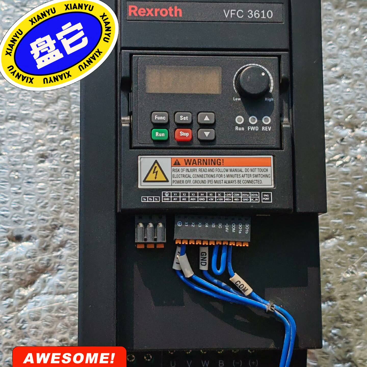 议价-力士乐变频器一台，型号：VFC3610-7K50-3P4