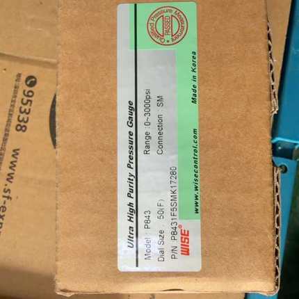 议价-韩国WISE P843型超高纯压力表