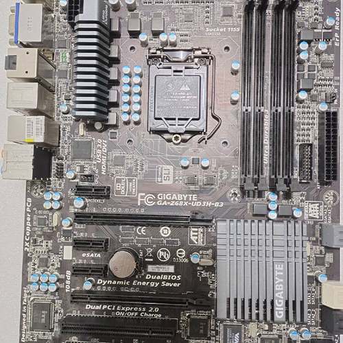 议价-技嘉GA-Z68X-UD3P-B3，支持1155针i3  i