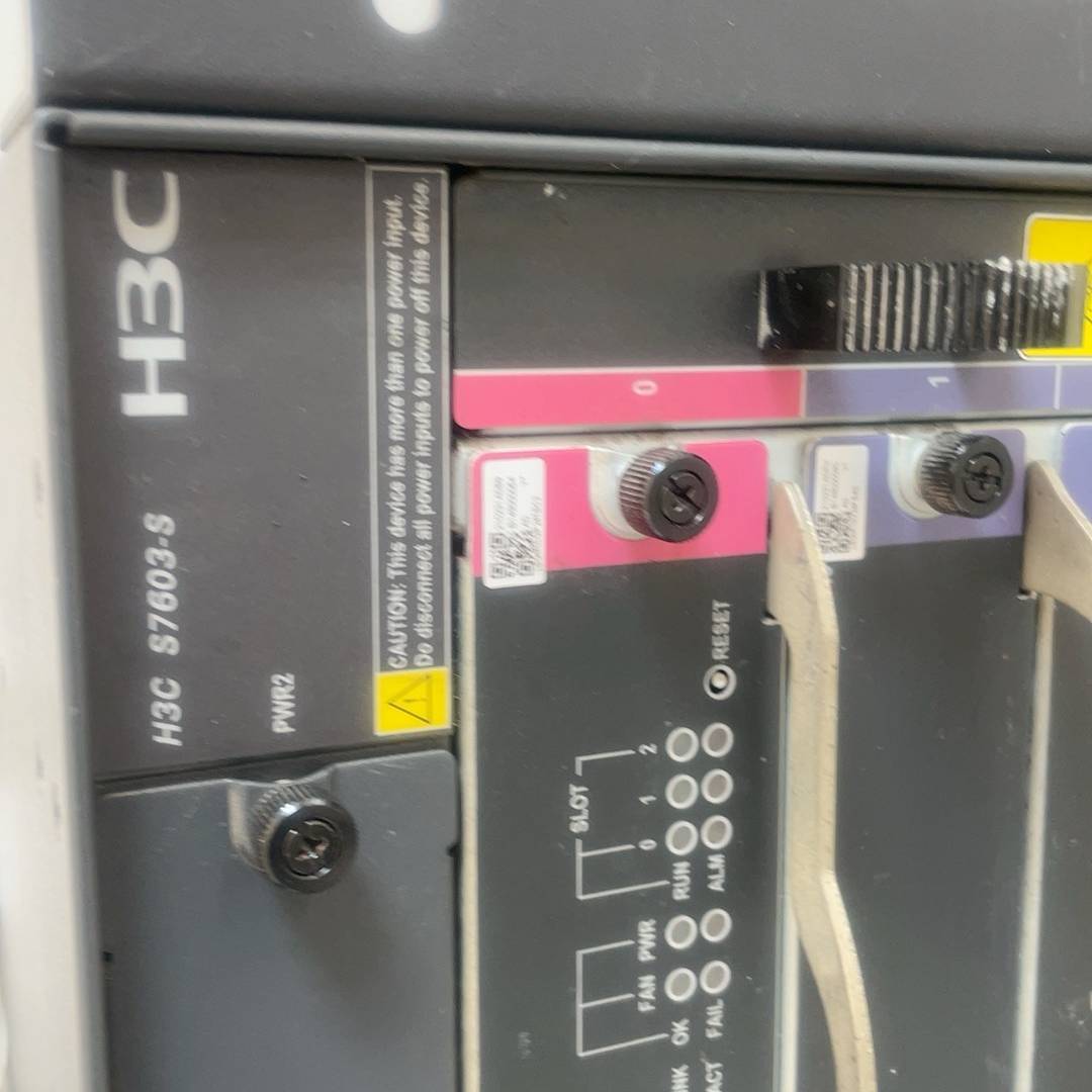 议价-H3C S7603-S 交换机 LSQ1CGV24PSC3