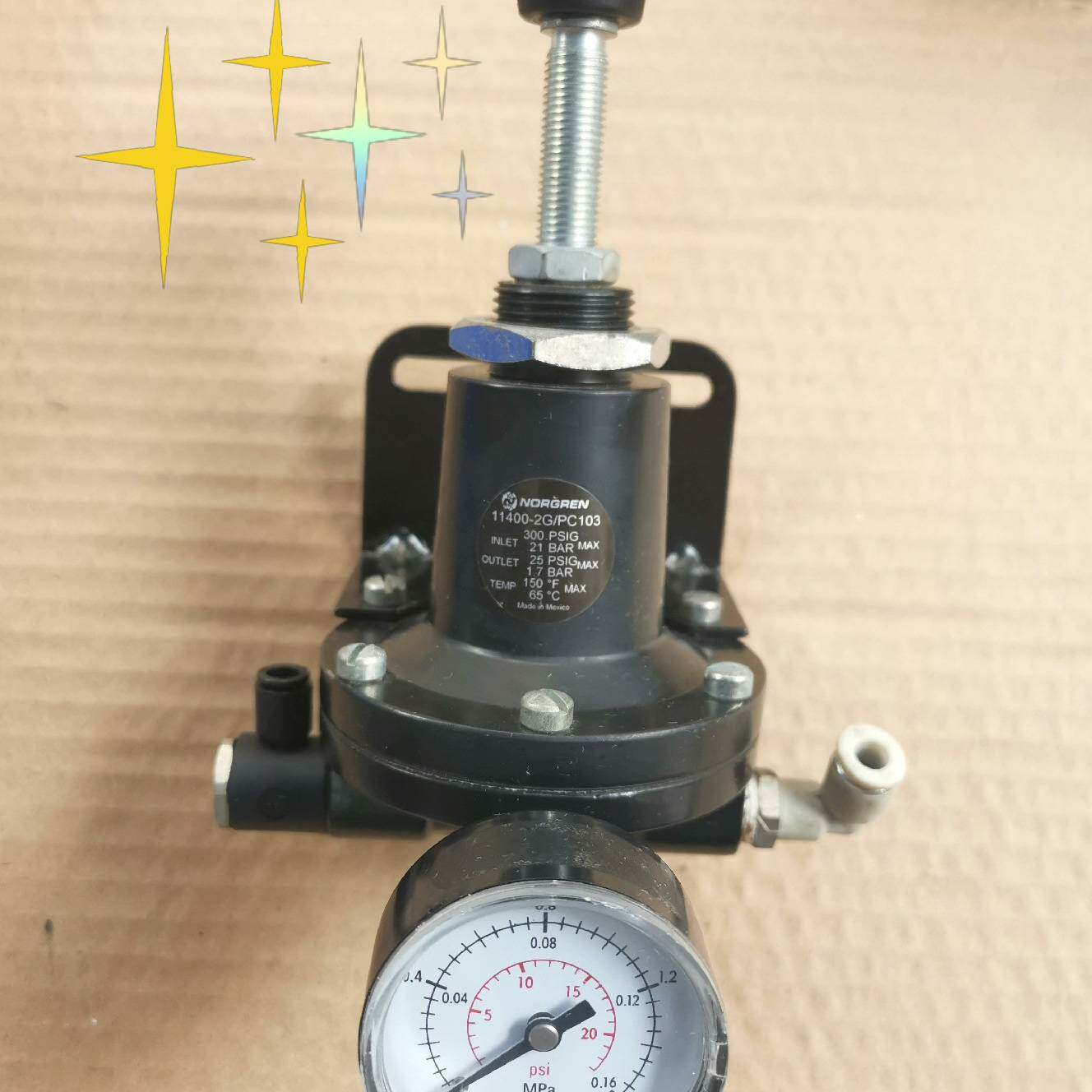 议价-NORGREN诺冠调压阀11400-2G/PC103，原装正