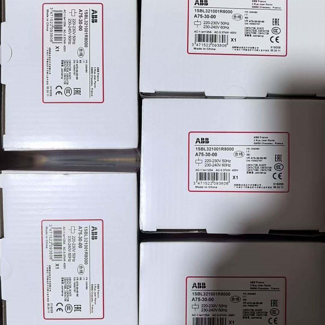 议价-ABB接触器A75-30-11 A75-30-00现货库存