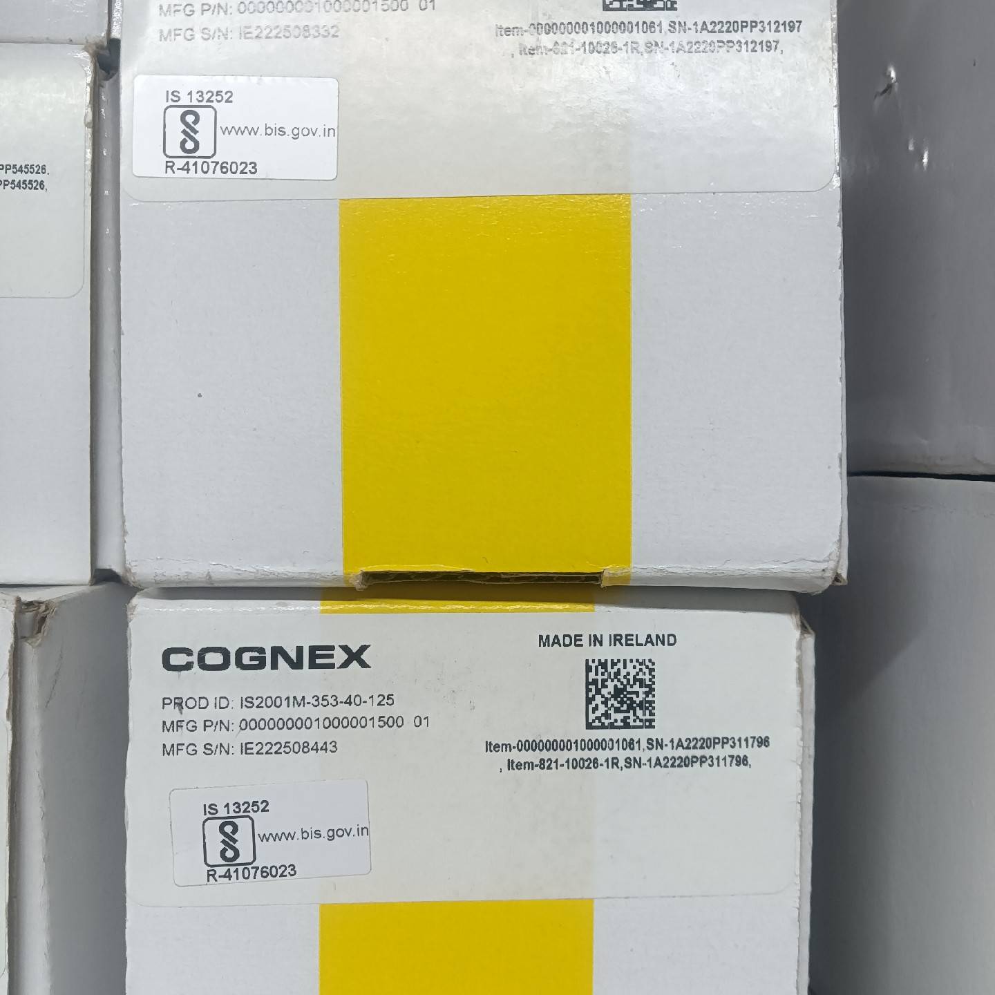 议价-COGNEX视觉传感器，全工具型号IS2001M-353-4