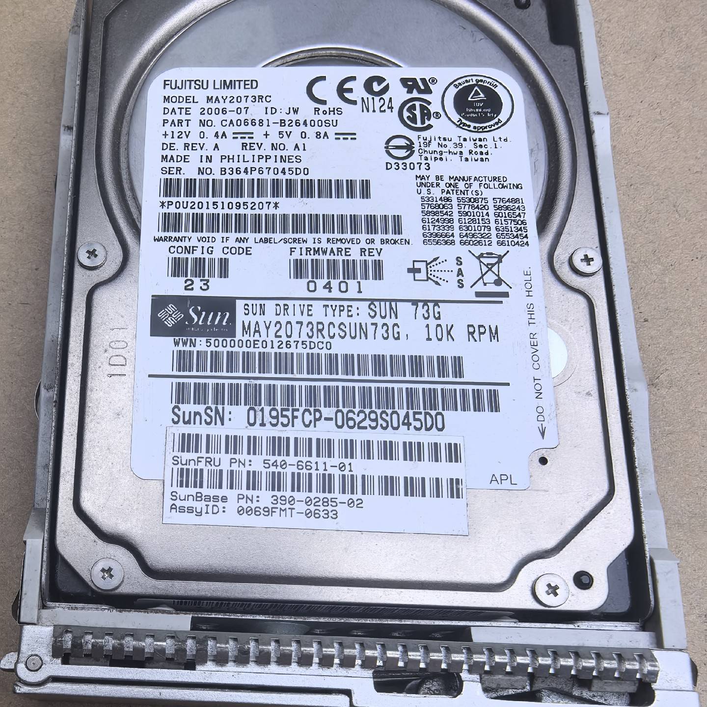 议价-SUN T2000 540-6643 390-0825 73