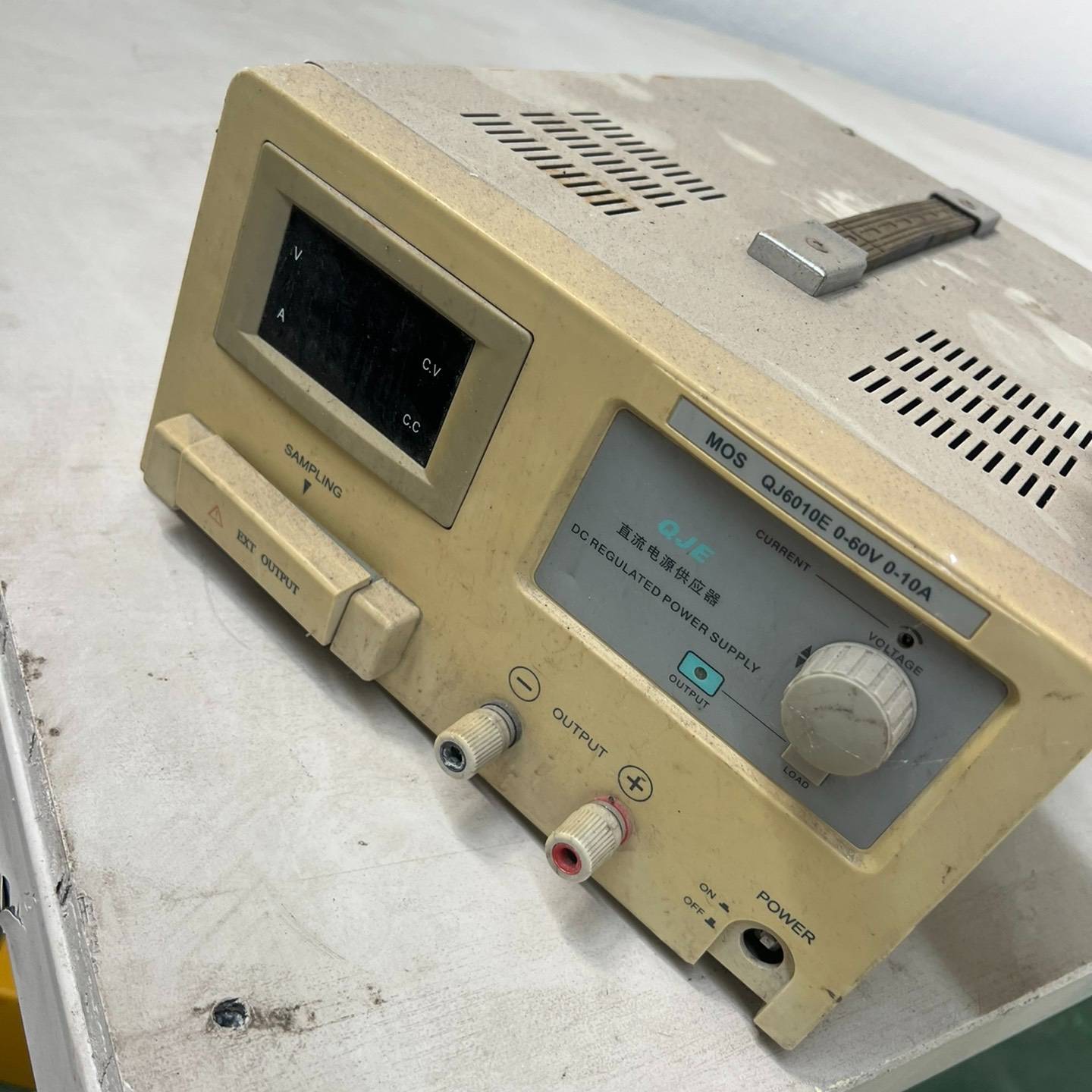 议价-求精QJ6010E线性直流稳压电源+(二手)