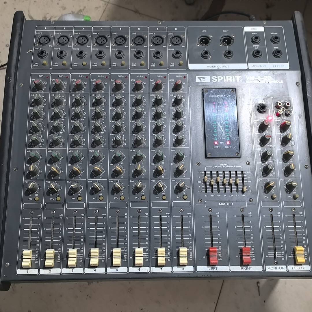 议价-SPIRIT声艺VM-8-2D调音台，九成新，原装无