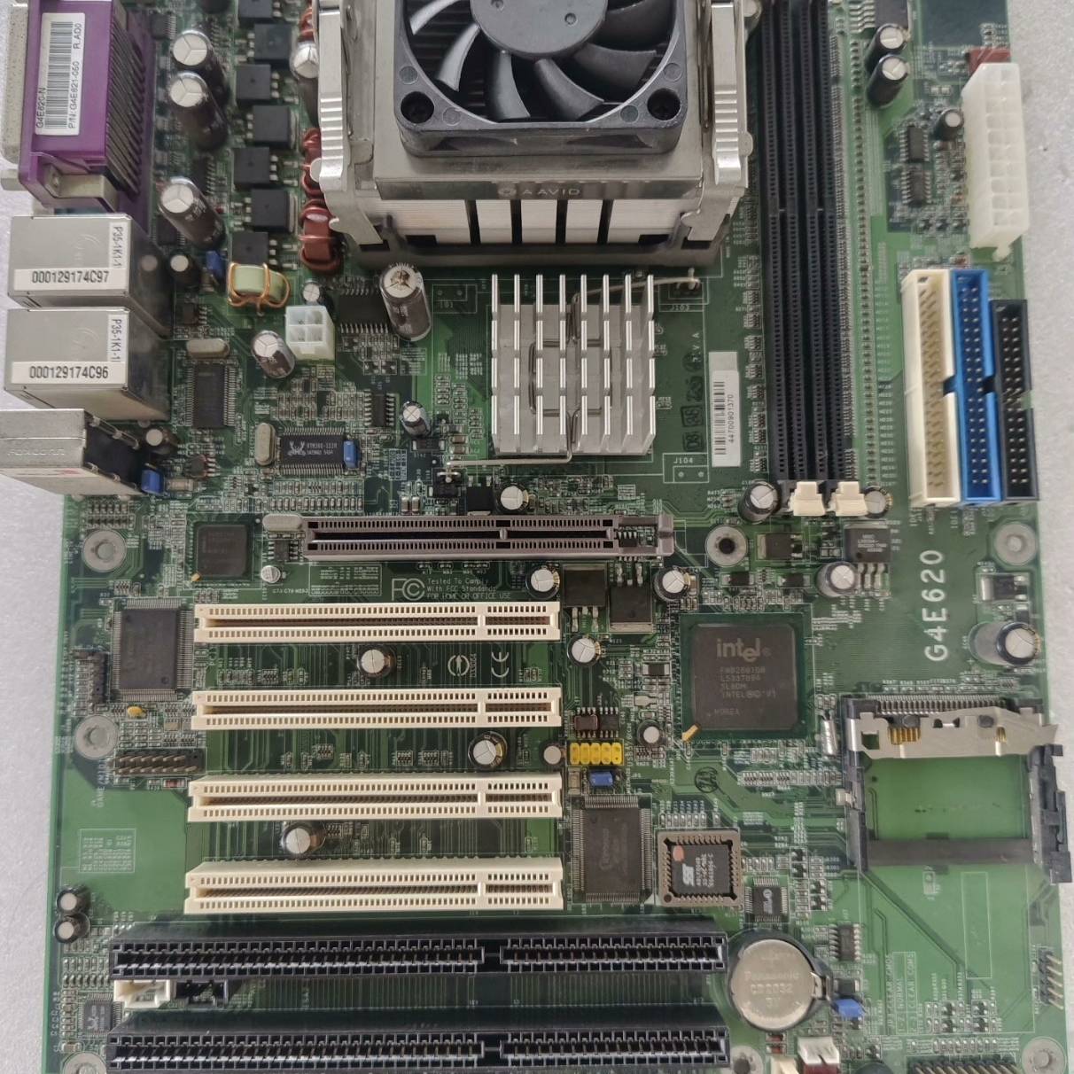 议价-拆机 工控母板G4E620-N 集成双网口 音频 G4