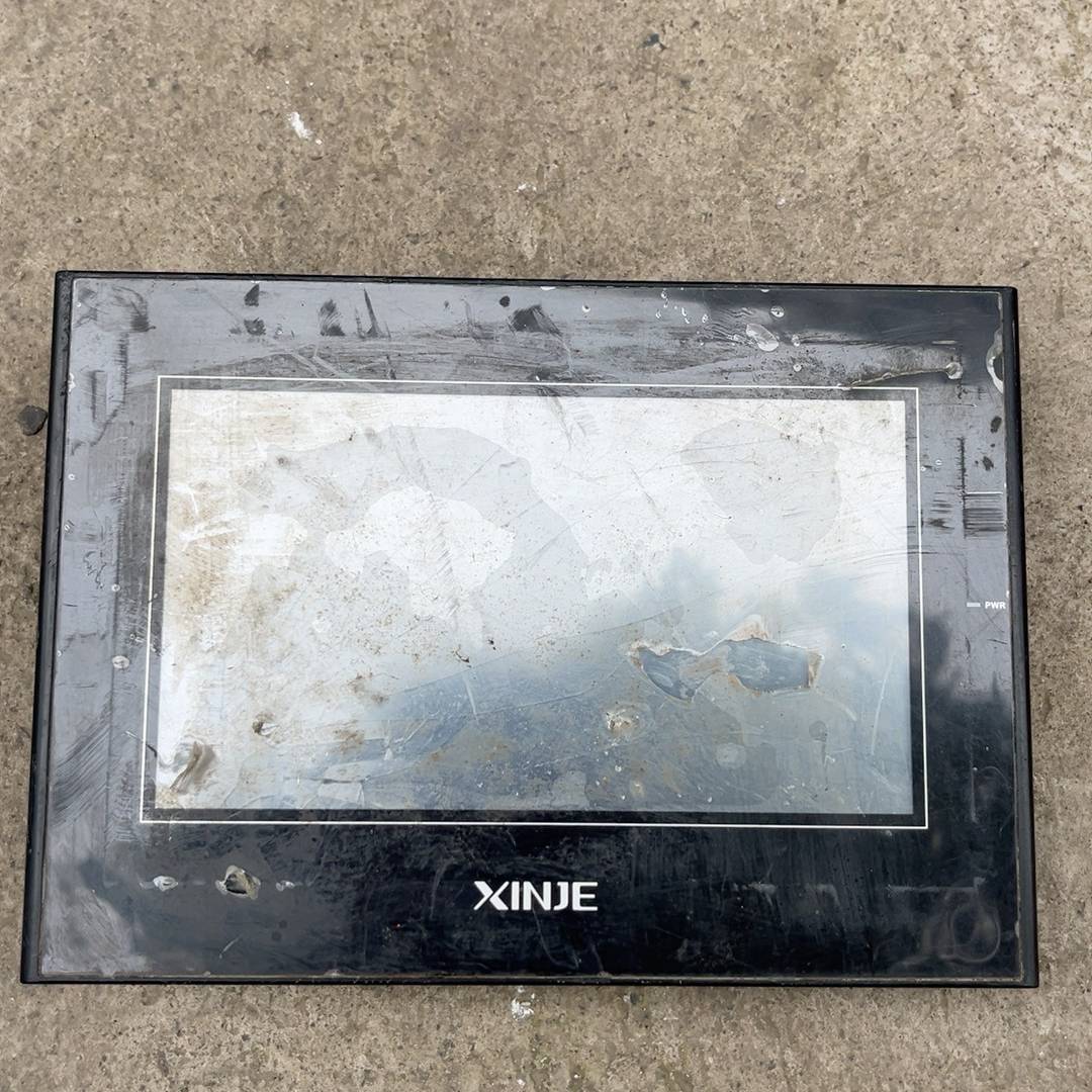 议价-信捷触摸屏TG765S-XT 前面玻璃面板碎了 主