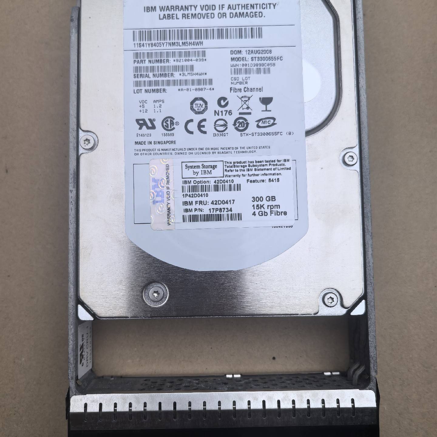 议价-IBM 42D0417 42D0413 300G 15K F