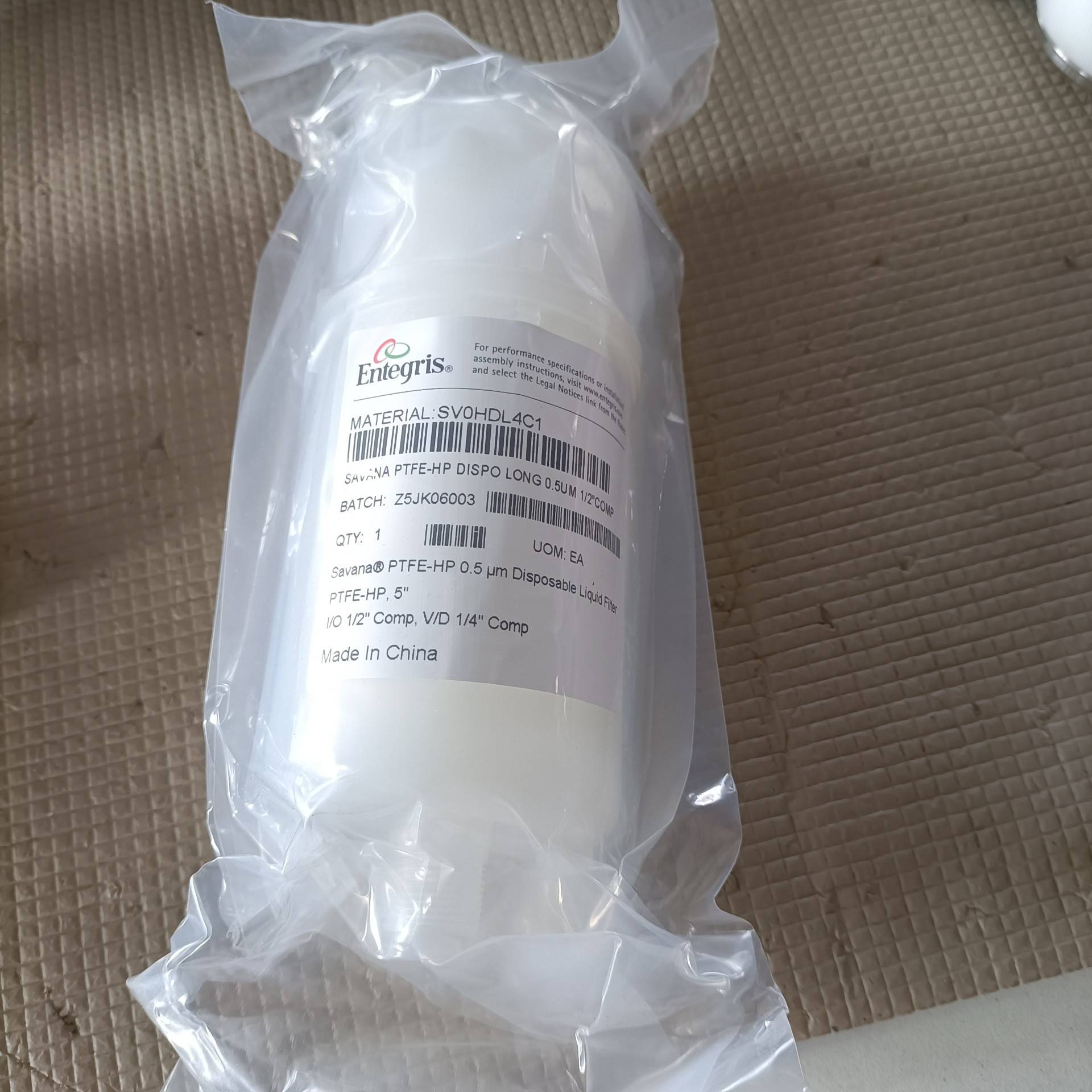 议价-Entegris英特格过滤器，型号SVOHDL4C1，SAV