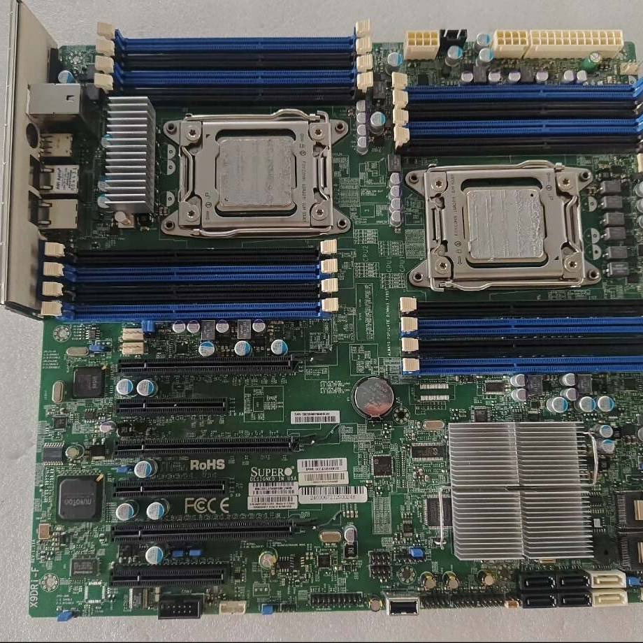 议价-超微拆机主板X9DRI-F CPU双路通道 2011针