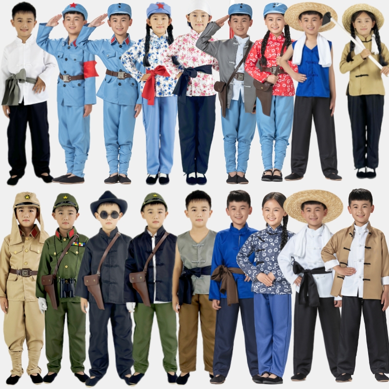 儿童小英雄雨来王二小课本剧